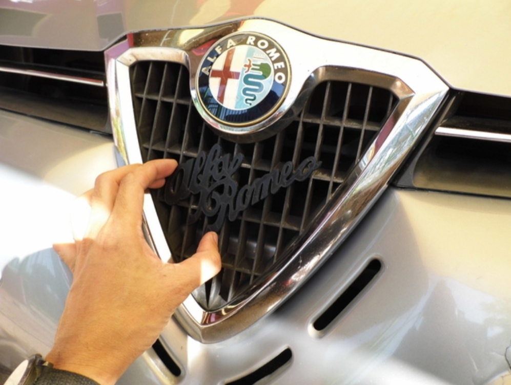 Vintage Alfa Romeo Izgara Rozeti