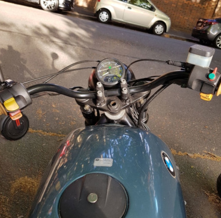 BMW K100/75 için popüler satış sonrası hız göstergesi montajı