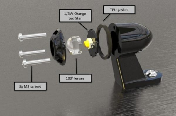 Star_Led Motosiklet Flaşör