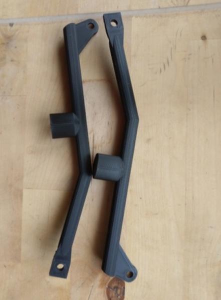 BMW R1200 GS K25 için LED spot lamba sis lambası için montaj boruları