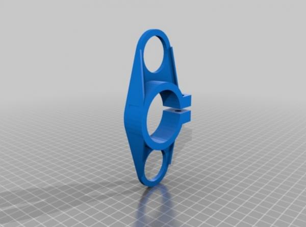 BMW F650GS için USB ve akü voltajı monitör tutucu