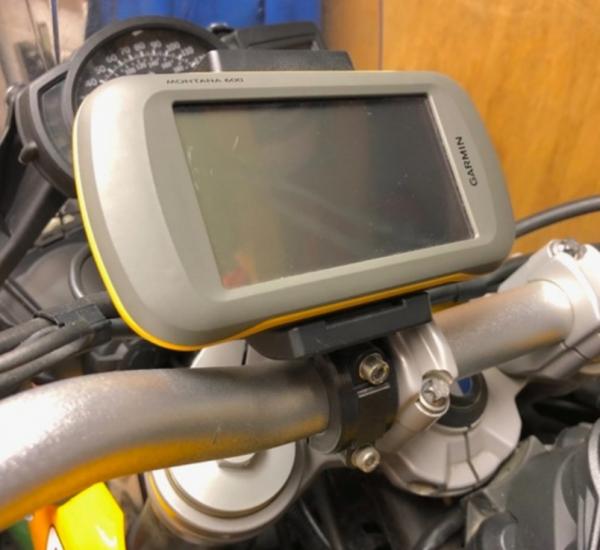 BMW F800GS Montana için Garmin AMPS Gidon Kelepçesi Montajı (28mm)