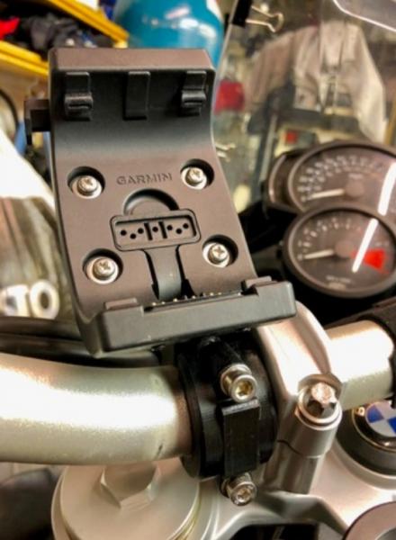 BMW F800GS Montana için Garmin AMPS Gidon Kelepçesi Montajı (28mm)